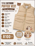 Y.F.K Outdoor Puffer Vest - Size 128 (7-8 years)