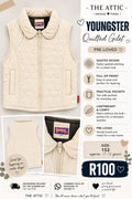 Youngster Quilted Gilet - Size 152 (11-12 years)