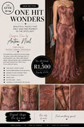 Anton Niel Designer Two-Piece Matric Dance Ensemble Dusty Rose - Small, Worn Once